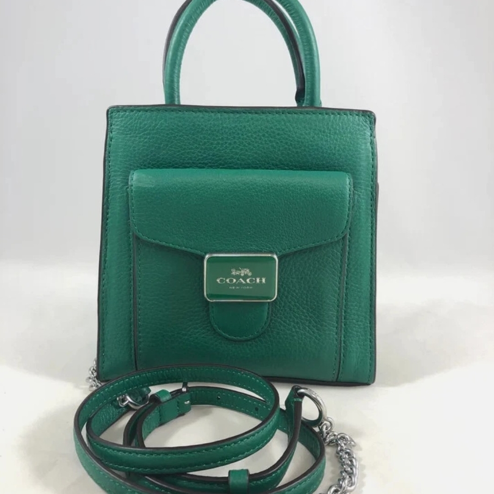 Coach Pepper Women's Crossbody Bag, Mini - (Green) 100% Authentic Brand New